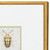 Set Of Two Beetles Set of Set Gold Framed Wall Art