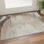 3' X 5' Brown Ivory And Gray Woodland Lodge Washable Area Rug With UV Protection