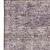 5' X 8' Plum And Ivory Abstract Washable Area Rug With UV Protection