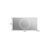 24" Silver Lighted Frameless Bathroom Vanity Mirror