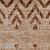 9' X 12' Beige And Brown Geometric Washable Area Rug With UV Protection