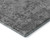9' X 12' Gray And Silver Oriental Washable Area Rug With UV Protection