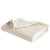 50" X 60" Ivory Cotton Waffle Weave Throw Blanket