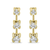 .925 Sterling Silver 2.0 Cttw Prong Set Treated Black Oval Diamond Stud Earring (Black Color, I2-I3 Clarity)