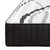 14" Graphite And Titanium Infused Short King 72 x 75 Gel Memory Foam Medium Hybrid Mattress
