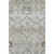 5' X 8' Beige And Gray Floral Washable Area Rug With UV Protection