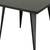 Steel and Metal Square Dining Table