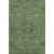 10' X 14' Fern Green And Emerald Medallion Washable Area Rug With UV Protection