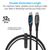 Naztech DigiWATT USB-C to USB-C Digital LED Cable 