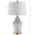 26" Gold Novelty Table Lamp With Drum Shade