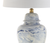 26" Gold Novelty Table Lamp With Drum Shade