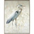 Great Blue Heron I Silver Floater Frame Wall Art