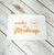 Wake up & Makeup Cosmetic Bag 