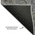 8' X 10' Khaki And Gray Floral Washable Area Rug With UV Protection