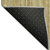 9' X 12' Wheat Gold And Beige Striped Washable Area Rug With UV Protection