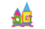 Tinamiri Supermag - House 55 - Magnetic Building Set, 1000 Piece Jigsaw Puzzle