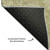 5' X 8' Beige And Gold Oriental Washable Area Rug With UV Protection