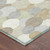 9' X 12' Ivory And Beige Geometric Washable Indoor Outdoor Area Rug