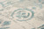 5' X 8' Gray And Blue Trellis Area Rug