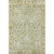 9' X 12' Sage And Ivory Oriental Washable Area Rug With UV Protection