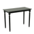 48" Black Solid Wood Rectangular Bar Table