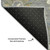 3' X 5' Gray Copper And Blue Floral Washable Area Rug With UV Protection