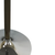 Wood and Metal Pedestal Base Round Top Dining Table