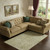 10' X 14' Beige And Gold Oriental Washable Area Rug With UV Protection