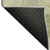 8' Artichoke Green And Beige Geometric Washable Area Rug With UV Protection