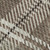 3' X 5' Brown Ivory And Taupe Plaid Washable Area Rug With UV Protection
