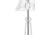12" Silver Novelty USB Table Lamp With Empire Shade