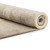 5' X 7' Gray And White Abstract Washable Area Rug With UV Protection