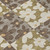 8' X 10' Chocolate And Brown Floral Washable Indoor Outdoor Area Rug
