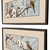 Set Of Two Whispers of Spring Set of Set Brown Framed Wall Art