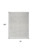 7' X 9' Gray and Ivory Moroccan Power Loom Washable Area Rug