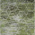 3' X 5' Olive Green Gray And Ivory Geometric Washable Area Rug With UV Protection