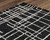 5' X 8' Black And Ivory Wool Geometric Hand Tufted Area Rug