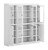 72" White Solid Wood 8 Pantry Or Storage Closet