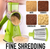 Manual Rotary Cheese Grater with Handle