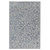 5' X 8' Blue And Ivory Wool Floral Hand Tufted Area Rug