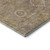 10' X 14' Beige Ivory And Gold Oriental Washable Area Rug With UV Protection