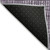 8' Plum And Gray Round Geometric Washable Indoor Outdoor Area Rug