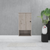 16" Light Gray Wood Floating Single Door Bathroom Vanity And Medicine Cabinet