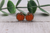Pumpkin || Stud Earrings || Hypoallergenic