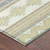 8' Ivory And Beige Round Southwestern Washable Indoor Outdoor Area Rug