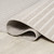 9' Ivory And Cream Square Striped Indoor Outdoor Area Rug