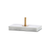 26" White Novelty Table Lamp With Shade