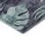 8' X 10' Blue And Green Floral Washable Area Rug With UV Protection