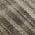 8' Brown And Taupe Striped Washable Round Rug With UV Protection