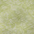 10' X 14' Artichoke Green And Ivory Floral Washable Area Rug With UV Protection